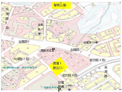 警察公墓交通路線圖