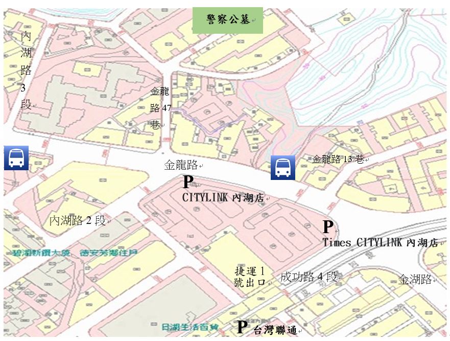 警察公墓交通路線圖